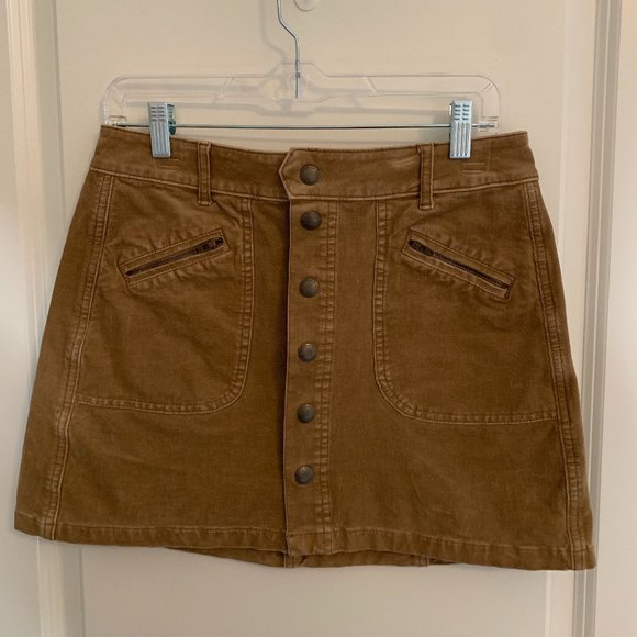 American Eagle Outfitters Front Button Skirt - Picture 1 of 2